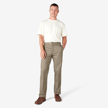 Pantalones Dickies 874f para hombre, color arena del desierto, 40W x 30L