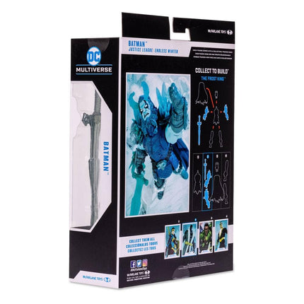McFarlane Toys, 7-Inch DC Endless Winter Batman Action Figure with 22 Moving Parts, Collectible DC Figure with Unique Collectible Character Card – Ages 12+