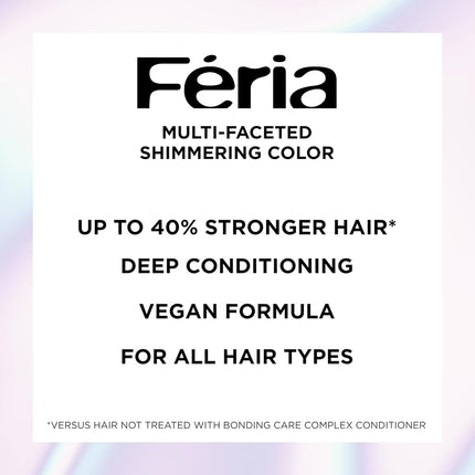 L'Oreal Paris Feria Permanent Hair Color, C74 Intense Copper, 2 Count