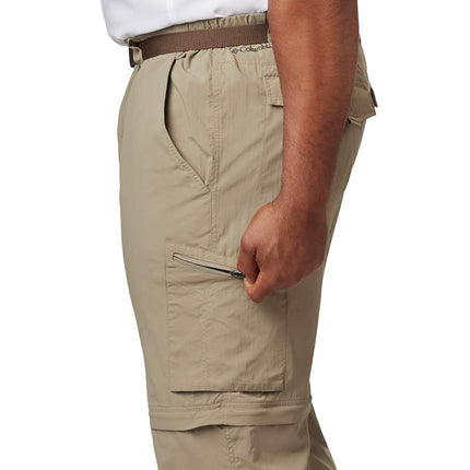 Columbia Men's Silver Ridge Convertible Pants - Tusk, Size 30/34/