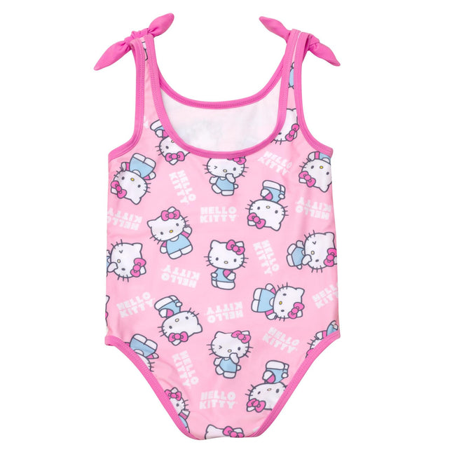 Hello Kitty Rainbow Girls UPF 50+ Girls Plus Size 4-14-16, pink, 8