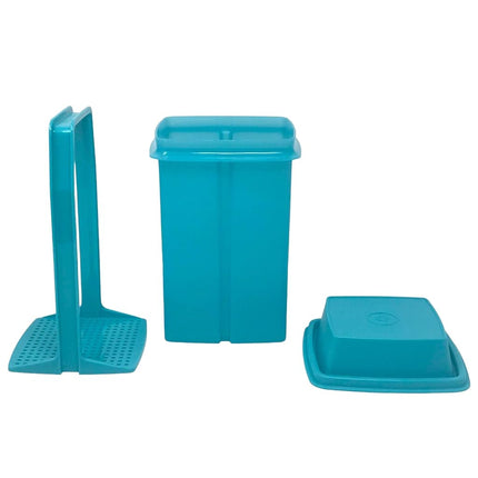Tupperware Pick A Deli Large Aqua Blue