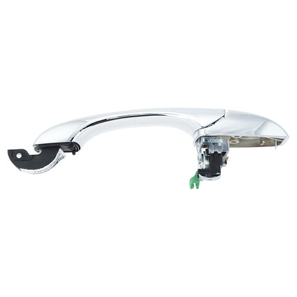 TRQ Front Left Exterior Door Handle Chrome Drivers Side Compatible with 2005-2010 Chrysler 300 2005-2008 Dodge Magnum