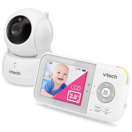 VTech VM923 Baby Monitor, 2.8” Screen, Pan-Tilt-Zo