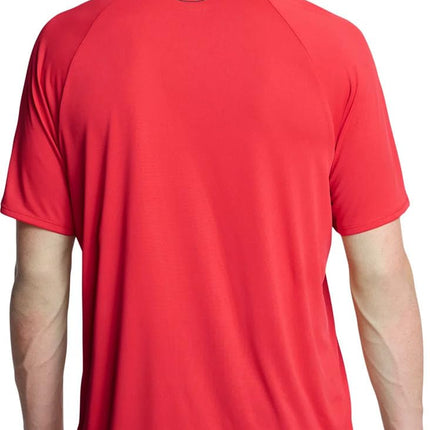 Under Armour - Mens UA Tech 20 Vneck T-Shirt, Color Racer Red (713), Size: X-Small