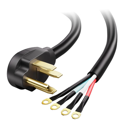 Cable Matters 4 Prong to 4 Wire Range Cord 4 ft, H