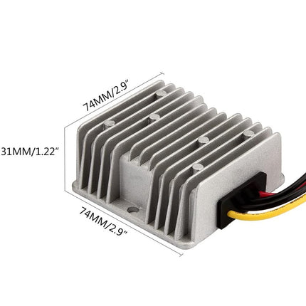 Gebildet DC/DC Converter 12V Step Up to 19V 5A 95W Voltage Regulator, Power Adapter Voltage Booster, Power Supply Module Boost Transformer