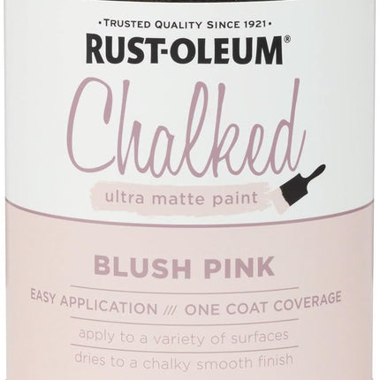 Rustoleum 285142 30 Oz Blush Pink Chalked Ultra Matte Paint