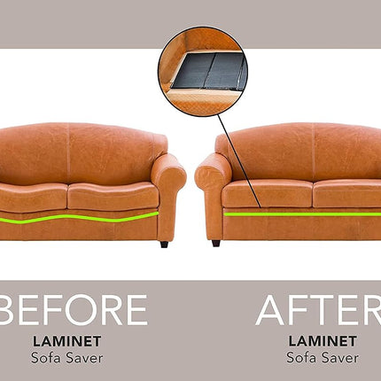 LAMINET Deluxe Extra Thick Sagging Furniture Cushion Support Insert- | Seat Saver| New and Improved| Extend The Life of Your Large Sofa | 60% Thicker-Large Sofa- Up to 88" Wide