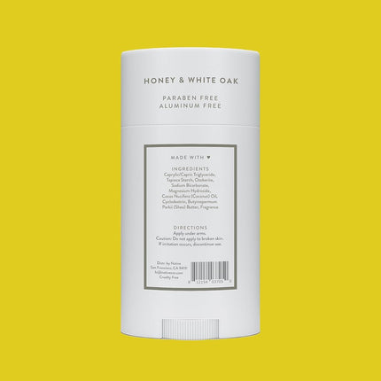 Native Deodorant Contains Naturally Derived Ingredients, 72 Hour Odor Control, Deodorant for Women and Men, Aluminum Free, Honey & White Oak 2.65oz