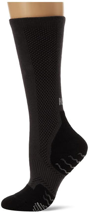 Bloch Women's BlochSox Ballet Flat, Charcoal, 1/3 