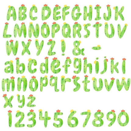 Cactus Bulletin Board Letters - Educational - 248 Pieces