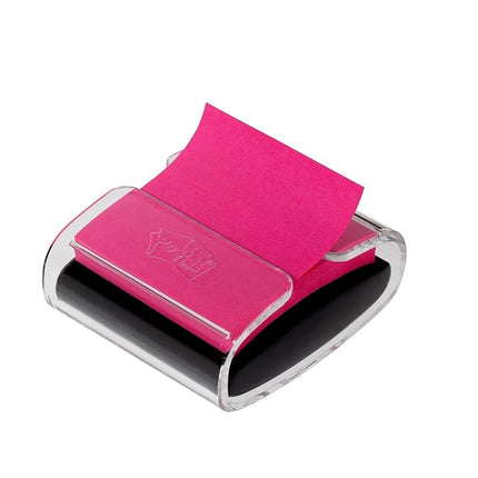3M Post It Pop Up Notes Dispenser 3-Inch x 3-Inch Black, Acrylic, Multicoloured