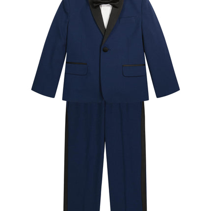 Nautica Boys' 4-Piece Tuxedo Set with Dress Shirt,
