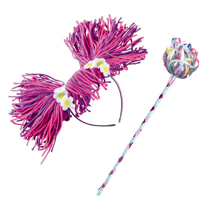 DISGUISE Sesame Street Abby Cadabby Diadema y Varita, Talla Única