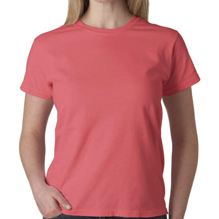 T-shirt manches courtes femme Comfort Colors Style 3333, Pastèque, Taille M