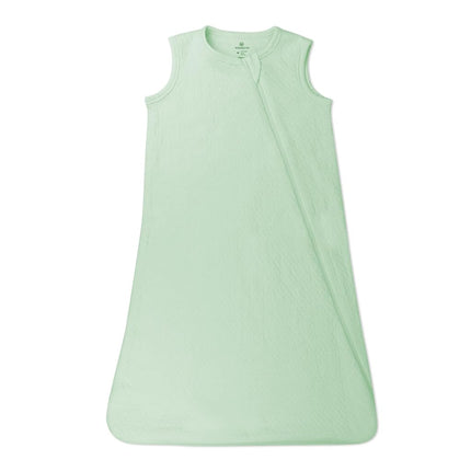 Gigoteuse zippée HonestBaby en coton 100 % biologique pour bébés garçons et filles, Sauge, Grande