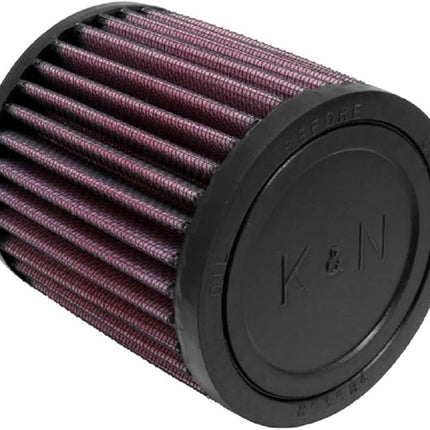 K&N Universal Clamp-On Air Filter: High Performance, Premium, Washable, Replacement Engine Filter: Flange Diameter: 2.0625 In, Filter Height: 4 In, Flange Length: 0.625 In, Shape: Round, RU-0500