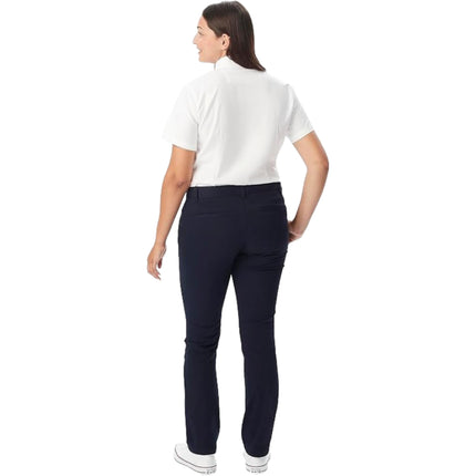 French Toast Straight Fit Stretch Twill Pant, Navy, 12 (Young Women), Navy, 12