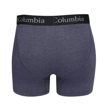 Columbia Men's Performance Cotton Stretch Boxer Brief-3 Pack, New Port/India/Black, S