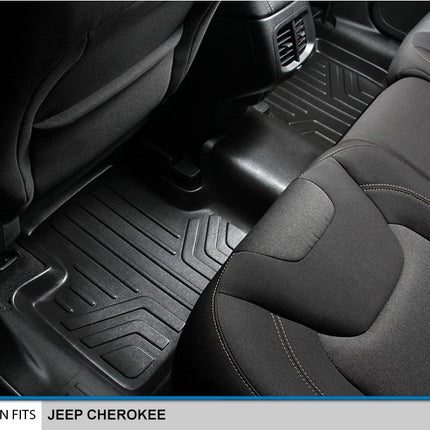 MAX LINER - A0150/B0150/D0150 MAXLINER Floor Mats and Cargo Liner Set Black for 2014-2019 Jeep Cherokee