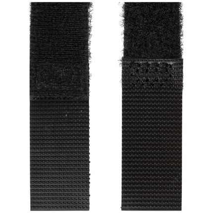 Klein Tools 450-600 Cable Organizer, Hook and Loop Cinch Strap Cable Ties, Includes Two 6-Inch, Two 8-Inch and Two 14-Inch Straps, Black