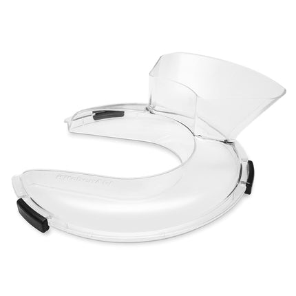 KitchenAid KSMTHPS Protector antisalpicaduras de batidora, acero inoxidable, transparente