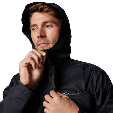 Chaqueta Watertight II de hombre Columbia, negra, 4X Tall