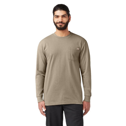 Dickies Men's Big-Tall Long Sleeve Heavyweight Cre