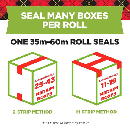Scotch Sure Start Packing Tape, Clear, Quiet Unwind and Easy Start, 1.88 in. x 54.6 yd., 1 Tape Roll