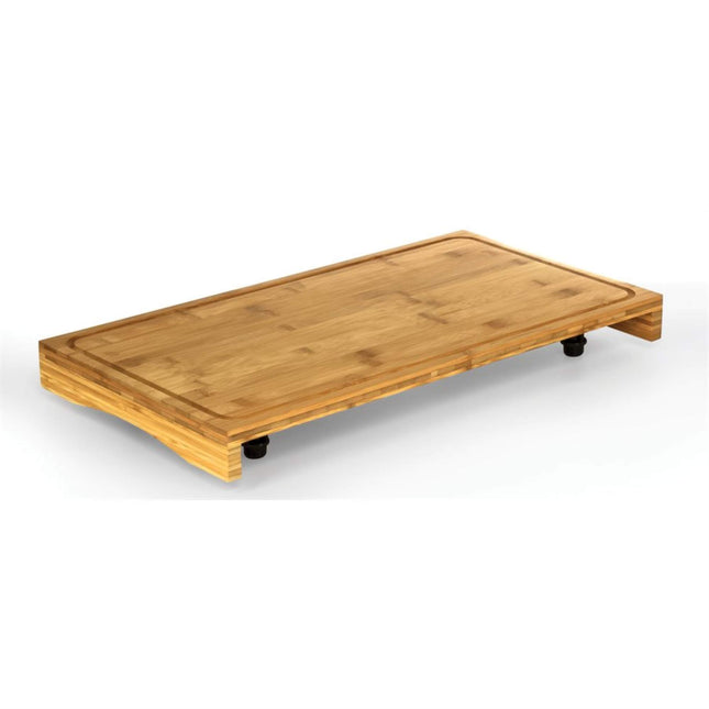 Camco Bamboo Stove Top Work Surface with Adjustabl