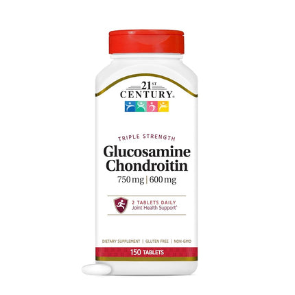 21st Century Glucosamine Chondroitin 750/600mg - T