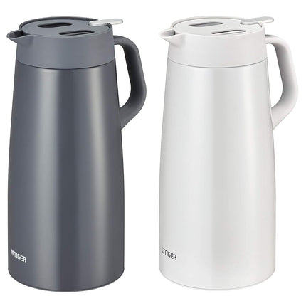 Tiger PWO-A200W Hot and Cold Insulated Tabletop Pot, Large Capacity, 6.6 gal (2.0 L), White