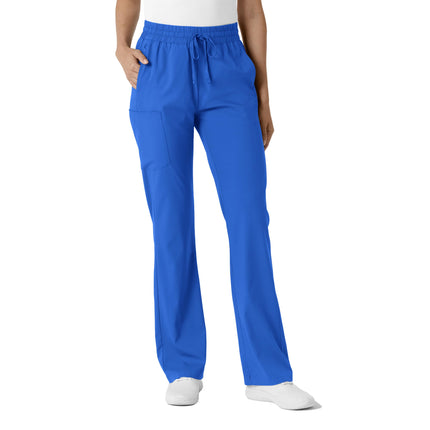 Wink Stovepipe Women's High Low Hem Trousers, Roya
