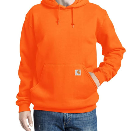 Loose Fit Midweight Sweatshirt, Bright Orange, 4XL big Tall