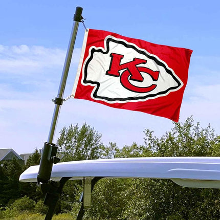 Drapeau de bateau et de voiturette de golf WinCraft Kansas City Chiefs