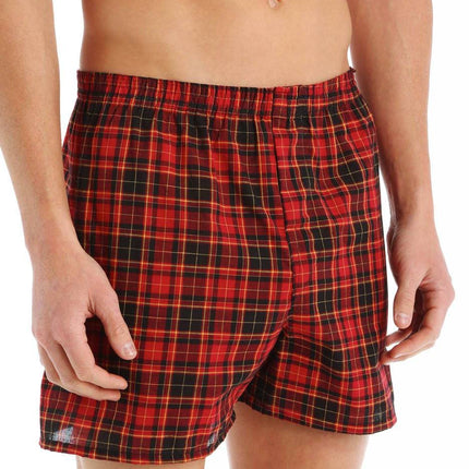 Fruit of the Loom Men's Ft-590-ast-xl boxer shorts, Assorted Tartan Plaids, XL UK