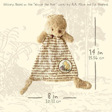 Disney Baby Classic Pooh Lovey Blanket