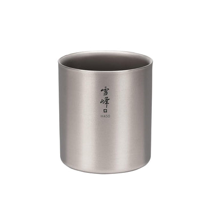 Snow Peak Titanium Seppou Stacking Mug - Double Wa