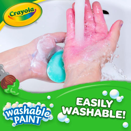 Crayola Washable Paint, White Paint, Classroom Supplies, 1 Gallon
