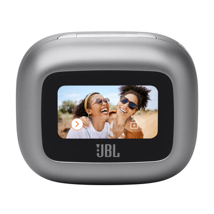 JBL Live Beam 3 - Auriculares intrauditivos de botón cerrados con cancelación de ruido, 48 horas de reproducción total, carga inalámbrica, 6 micrófonos para llamadas perfectas, conexión multipunto, resistencia IP55 al agua y al polvo