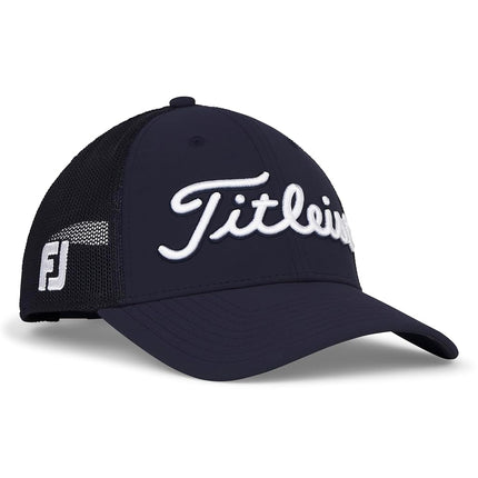 Casquette de golf Titleist Tour Performance Mesh pour homme, marine/blanc