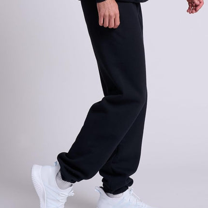 Russell Athletic Men's Dri-Power Closed Bottom Fleece Sweatpants (No Pockets), Black, Large