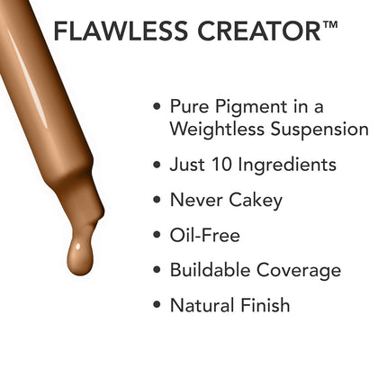 Dermablend Flawless Creator Lightweight Foundation - Oil Free Formula - Never Cakey - Covers Skin Blemishes - Weightless Coverage - Suitable For Normal, Combination And Oily Skin - 45W - 30 ML