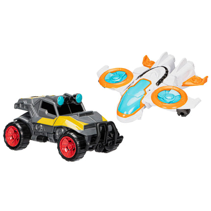 Transformers Toys Space Blast 2-Pack, Bumblebee and Autobot Blades 11-cm Action Figures, Preschool Robot Toys for Children Aged 3 and Up
