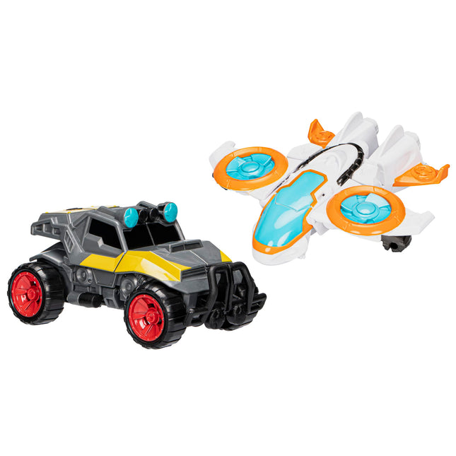 Transformers Toys Space Blast 2-Pack, Bumblebee and Autobot Blades 11-cm Action Figures, Preschool Robot Toys for Children Aged 3 and Up