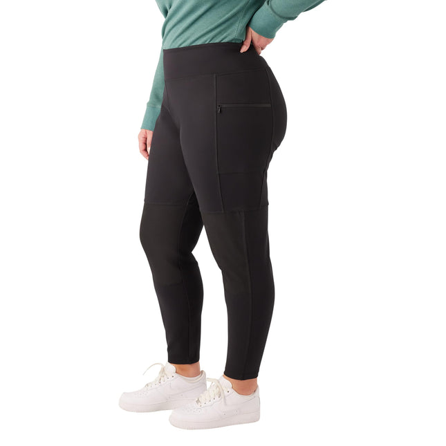 Dickies Talla Grande para Mujer Protect Utility Leggings, Negro Tejido, 2X