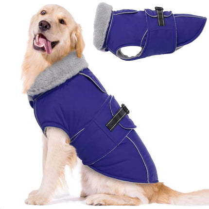 Lelepet Warm Dog Coats for Large Dogs Waterproof D