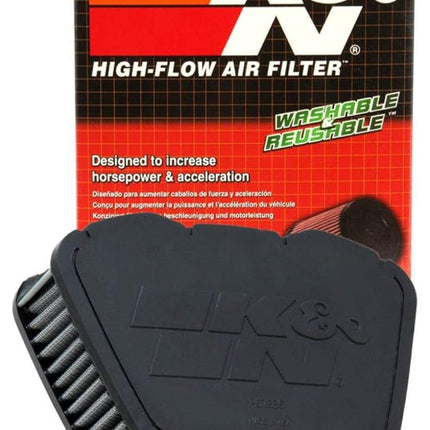 K&N Replacement air filter compatible with Yamaha XVS950/1300 V-Star 2007-2016 (YA-1307)