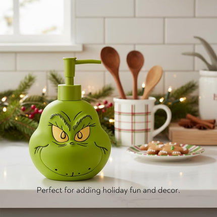 Franco Soap Lotion, Resin, Green-Grinch Pump Dispenser